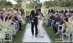 Man with severe spinal cord injury walks on his wedding day