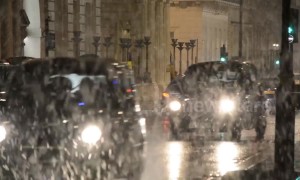 Snow batters central London as polar freeze sweeps across Britain