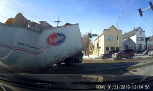 Weight Was too much for Turning Truck