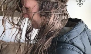 Freezing Weather Makes for Some Fun Hair