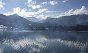 Stunt Plane Makes Insane Emergency Landing In Lake