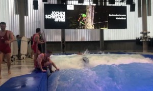 Surf Instructor Goes for an Unexpected Swim