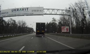 Collision Causes Car to Flip