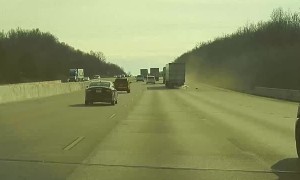 Tesla Model 3 Autopilot Avoids Accident