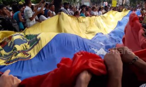Protests sweep Colombian border city holding aid to Venezuela