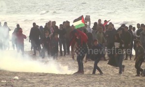 New flotilla sails from Gaza port in attempt to break Israeli siege