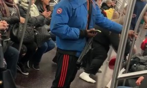 Dance Off in the Train