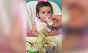 Babies Who LOVE Cake