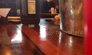 This will 'ketchup' with him! Man caught eating spoonfuls of tomato sauce