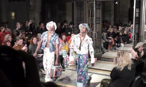 Award-winning British-Nigerian designer Tolu Coker parades collection at LFW