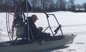 Winter Won't Stop this Kayak Cruise