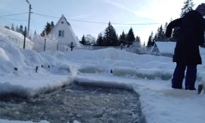 Winter Swim training in Russia