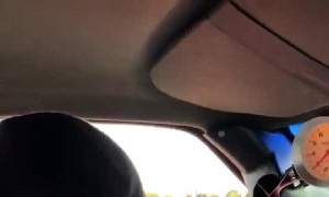 Truck Surprises Sports Car