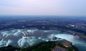 Drone's Near Miss With Helicopter