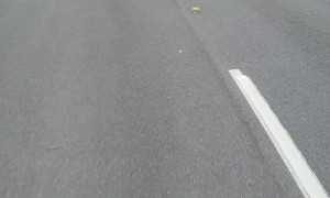 Man Demonstrates How to Safely Pass Cyclists on the Road