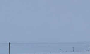 Oil Well Causes Strange Black Ring in Sky