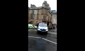 Emergency services arrive at the University of Glasgow due to 'ongoing incident'