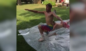 Crazy Slip and Slide Fails