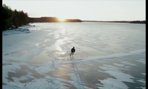 Flash Frozen Lake Skating