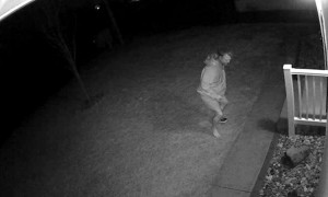 Man Slips So Hard He Loses His Shoe