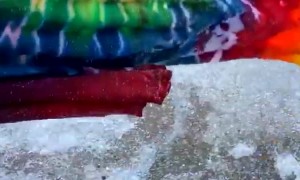 Shirt Frozen Solid After Moments Outside