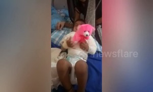 Two-year-old miraculously survives fall from third-storey floor in India