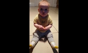 Baby has hilarious reaction to tasting lime for the first time
