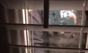 Woman Won't Open Her Door For Officer