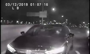 Drunk and on the phone: Wrong way driver safely stopped by officers