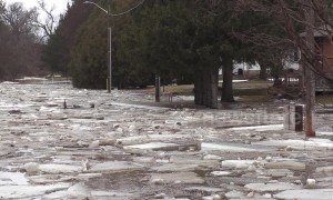 No traffic jams: ICE jams arrive on Canadian roads after spring flooding