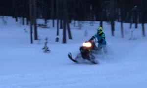 Wheelies in Winter