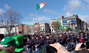 The Emerald Isle! Dublin celebrates St. Patrick's Day with its parade