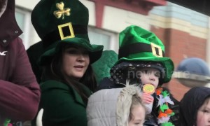 Even Storm Hannah couldn't stop the Birmingham St Patrick's Parade