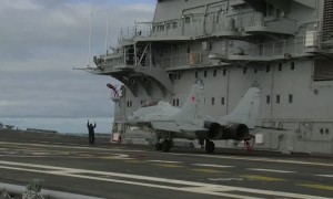 MiG-29K fighter jet pulls off insanely short takeoff