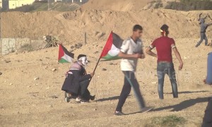 At least 16 injured in Gaza clashes with Israeli military