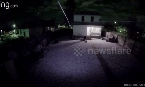 Suspected UFO shoots across Ohio skyline