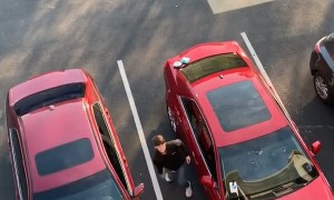 Jaw Dropping Three Story Cornhole Throw