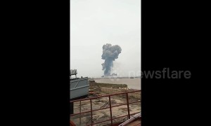 Major explosion at chemical factory in China's Jiangsu