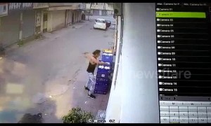 Got milk? Thieves do drive-by robbery of milk cart in India