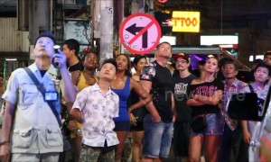 Python on electricity post sparks panic in Thai red light district