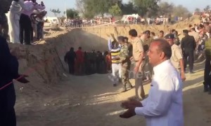 Indian boy trapped for two days in borewell is rescued in marathon operation