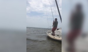 Rope Swing Goes Wrong