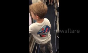 'I am a lucky mother!' Boy, 3, introduces himself to passengers on Southwest flight