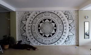 Mesmerizing Mandala Creation Time-Lapse