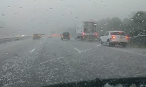 Bad Hail Pelts Brevard County Cars