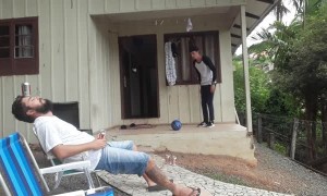 Sleeping Soccer Trick Fail