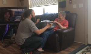 Deaf Woman Gets Some Good Vibrations