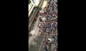 Man Scales Burning Office Building to Save Woman