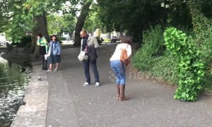 'Bushman' prank gets hilarious reactions from Irish public