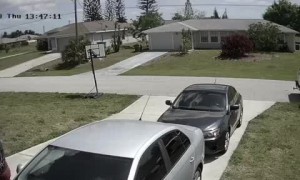 Brazen thieves get caught in the act